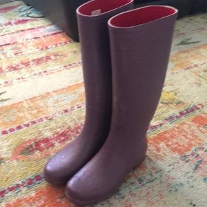 Ugg tall rain boots /galoshes